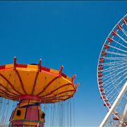 Picture Of Amusement Rides At Navy Pier