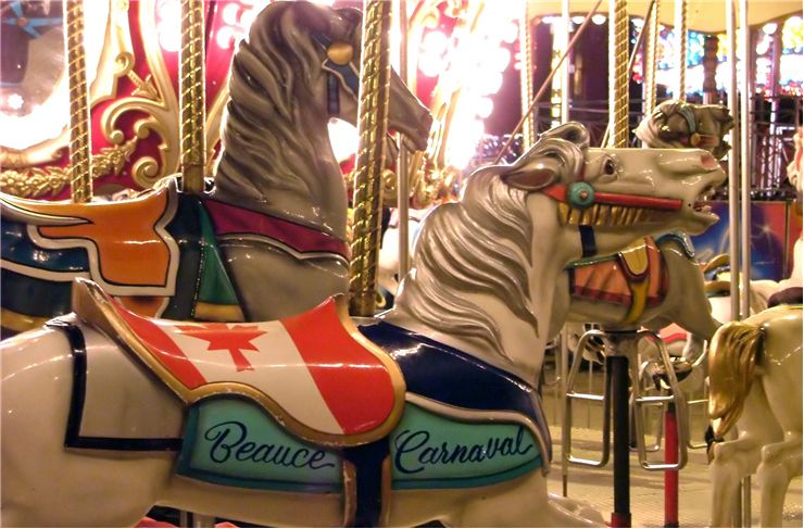 Picture Of Carousel At Beauce Carnaval