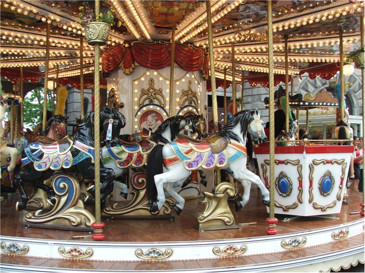 Picture Of Children's Carousel