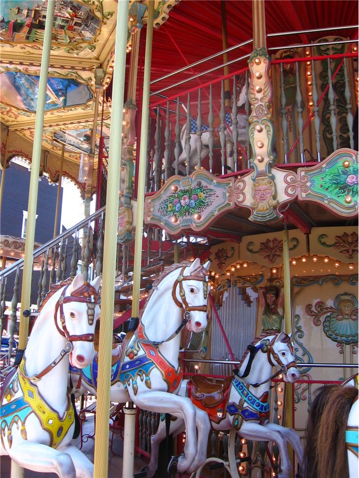 Picture Of Double Decker Carousel