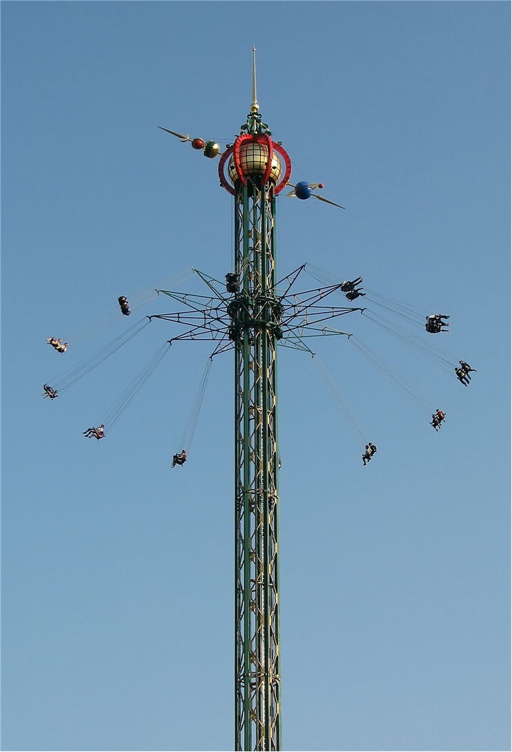 Picture Of Himmelskibet Worlds Highest Carousel In Denmark