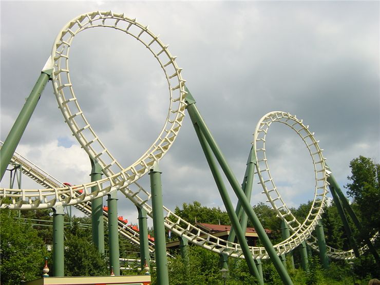 Picture Of Roller Coaster In Netherlands