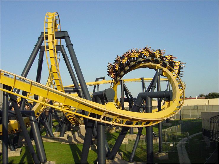Picture Of The Batman At Six Flags Texas